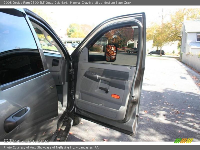 Mineral Gray Metallic / Medium Slate Gray 2008 Dodge Ram 2500 SLT Quad Cab 4x4