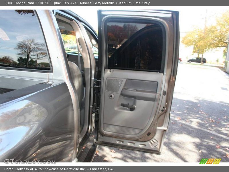 Mineral Gray Metallic / Medium Slate Gray 2008 Dodge Ram 2500 SLT Quad Cab 4x4