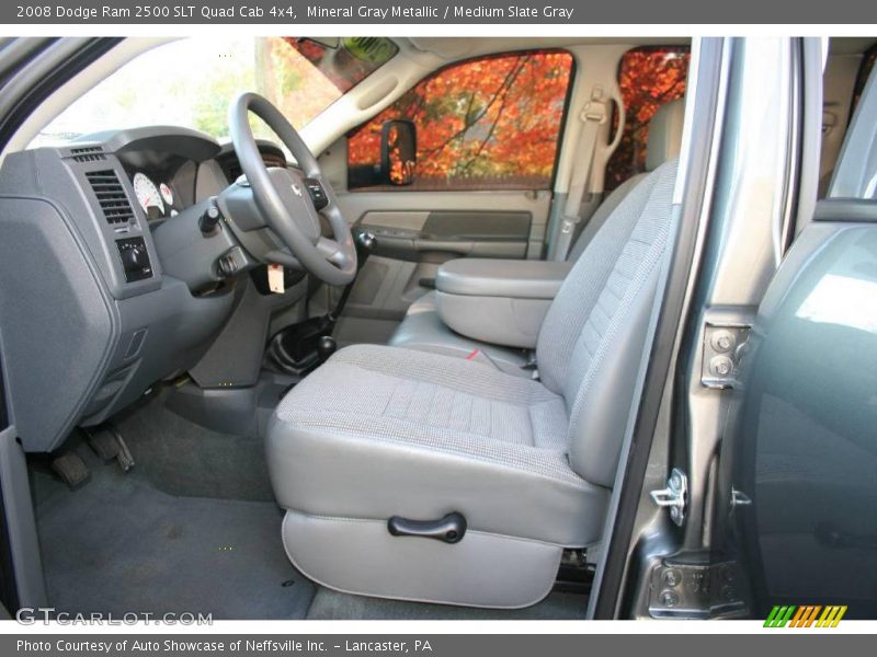 Mineral Gray Metallic / Medium Slate Gray 2008 Dodge Ram 2500 SLT Quad Cab 4x4