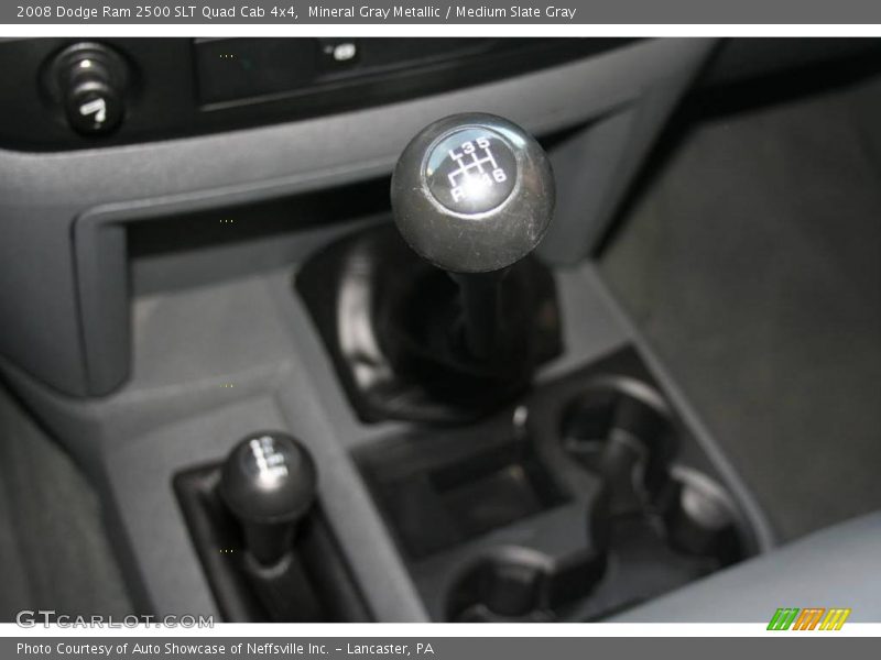 Mineral Gray Metallic / Medium Slate Gray 2008 Dodge Ram 2500 SLT Quad Cab 4x4