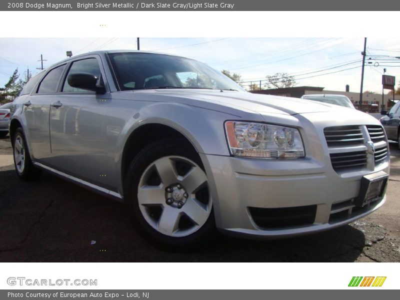 Bright Silver Metallic / Dark Slate Gray/Light Slate Gray 2008 Dodge Magnum