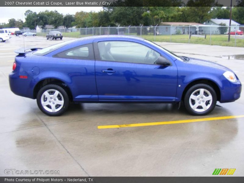 Laser Blue Metallic / Gray 2007 Chevrolet Cobalt LS Coupe