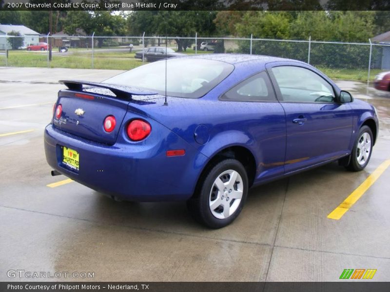 Laser Blue Metallic / Gray 2007 Chevrolet Cobalt LS Coupe