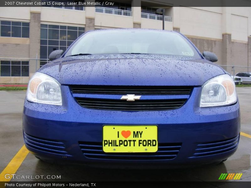 Laser Blue Metallic / Gray 2007 Chevrolet Cobalt LS Coupe