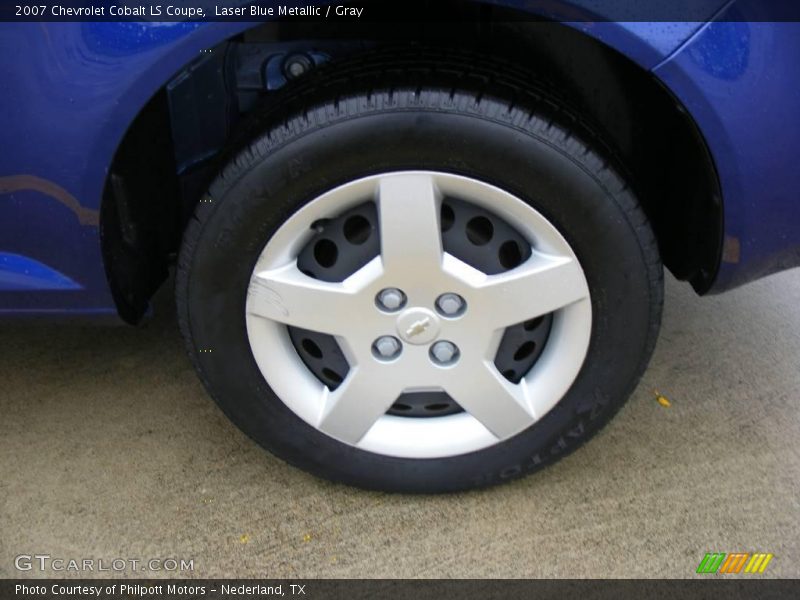 Laser Blue Metallic / Gray 2007 Chevrolet Cobalt LS Coupe