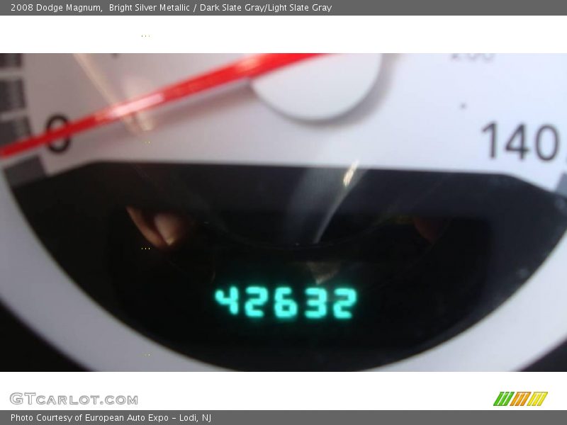 Bright Silver Metallic / Dark Slate Gray/Light Slate Gray 2008 Dodge Magnum