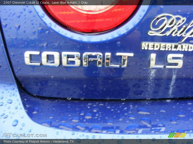 Laser Blue Metallic / Gray 2007 Chevrolet Cobalt LS Coupe