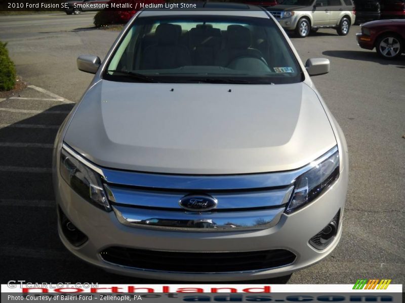 Smokestone Metallic / Medium Light Stone 2010 Ford Fusion SE