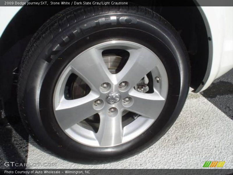 Stone White / Dark Slate Gray/Light Graystone 2009 Dodge Journey SXT