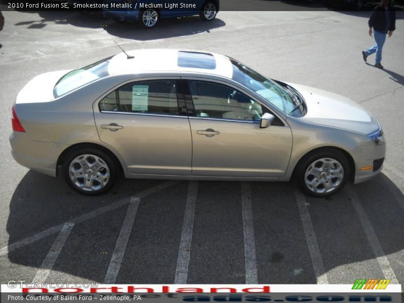 Smokestone Metallic / Medium Light Stone 2010 Ford Fusion SE