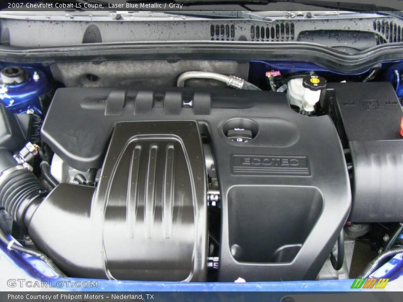 Laser Blue Metallic / Gray 2007 Chevrolet Cobalt LS Coupe