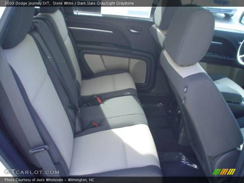 Stone White / Dark Slate Gray/Light Graystone 2009 Dodge Journey SXT