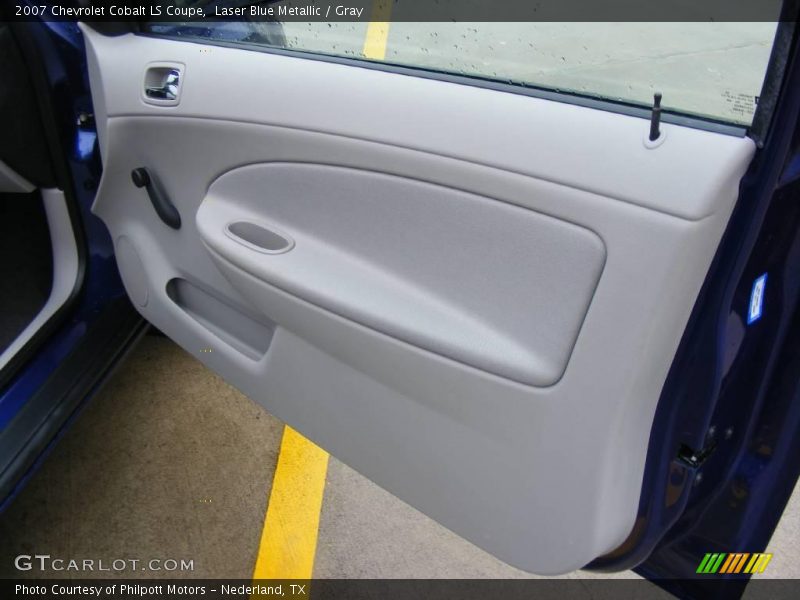 Laser Blue Metallic / Gray 2007 Chevrolet Cobalt LS Coupe