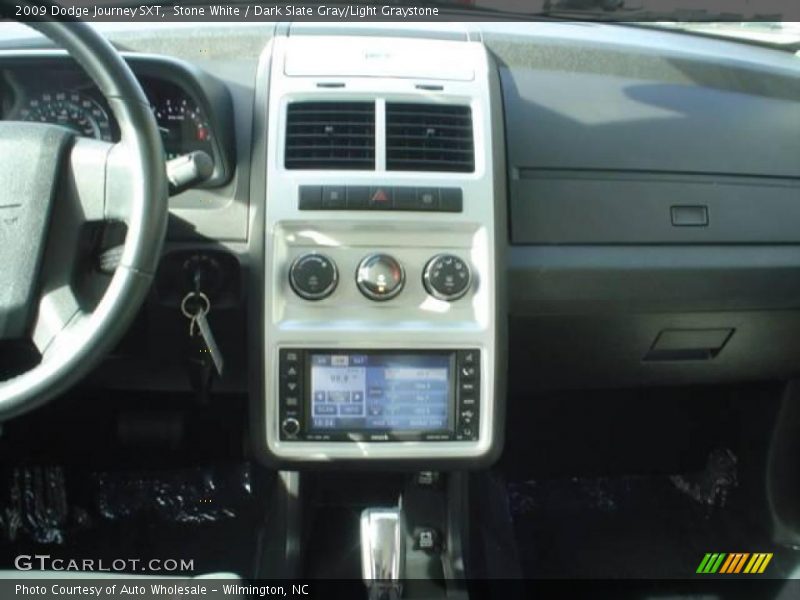 Stone White / Dark Slate Gray/Light Graystone 2009 Dodge Journey SXT