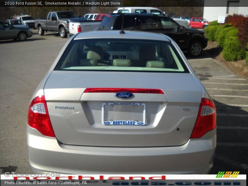 Smokestone Metallic / Medium Light Stone 2010 Ford Fusion SE