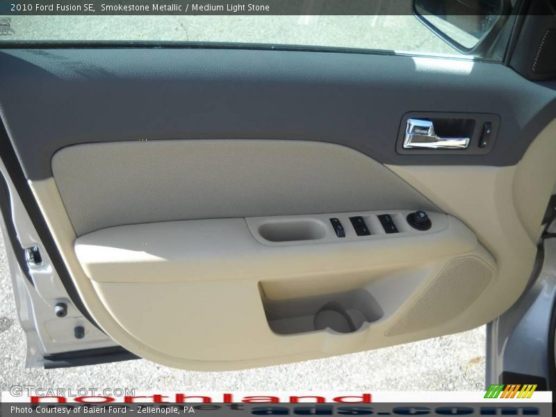 Smokestone Metallic / Medium Light Stone 2010 Ford Fusion SE