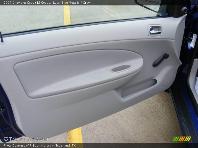 Laser Blue Metallic / Gray 2007 Chevrolet Cobalt LS Coupe
