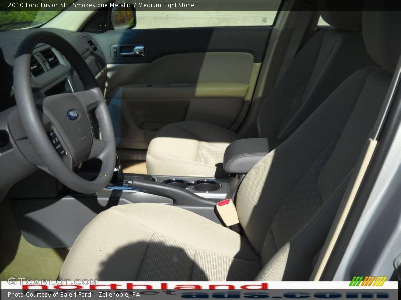 Smokestone Metallic / Medium Light Stone 2010 Ford Fusion SE