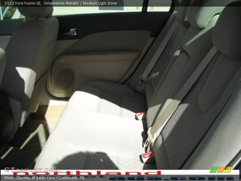 Smokestone Metallic / Medium Light Stone 2010 Ford Fusion SE