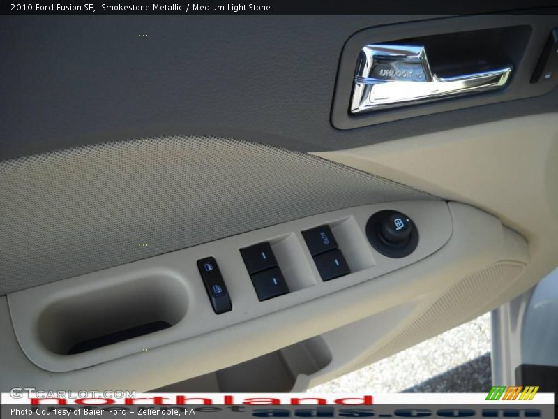 Smokestone Metallic / Medium Light Stone 2010 Ford Fusion SE