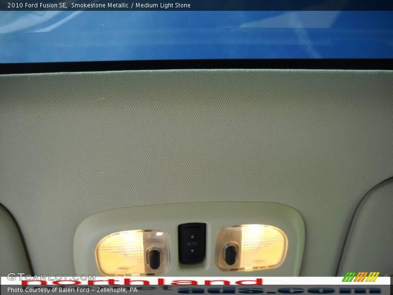 Smokestone Metallic / Medium Light Stone 2010 Ford Fusion SE