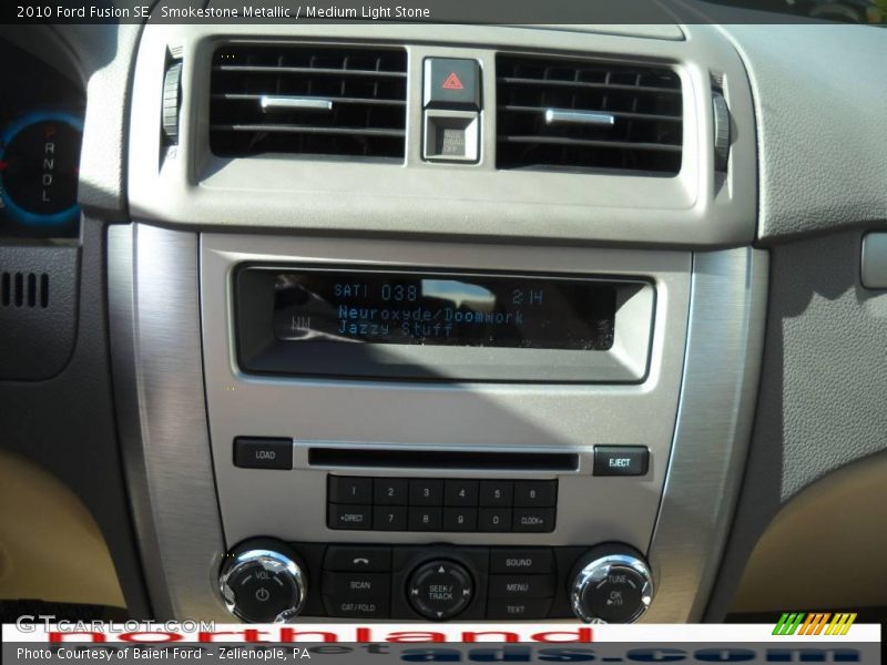 Smokestone Metallic / Medium Light Stone 2010 Ford Fusion SE