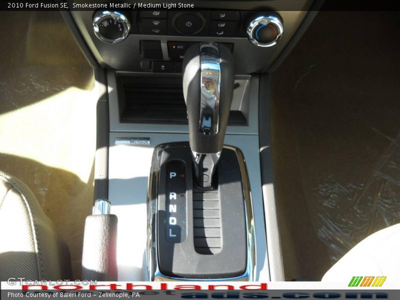 Smokestone Metallic / Medium Light Stone 2010 Ford Fusion SE