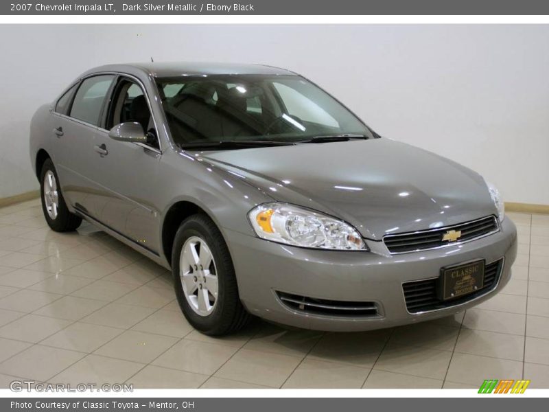 Dark Silver Metallic / Ebony Black 2007 Chevrolet Impala LT
