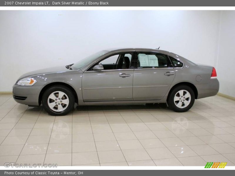 Dark Silver Metallic / Ebony Black 2007 Chevrolet Impala LT