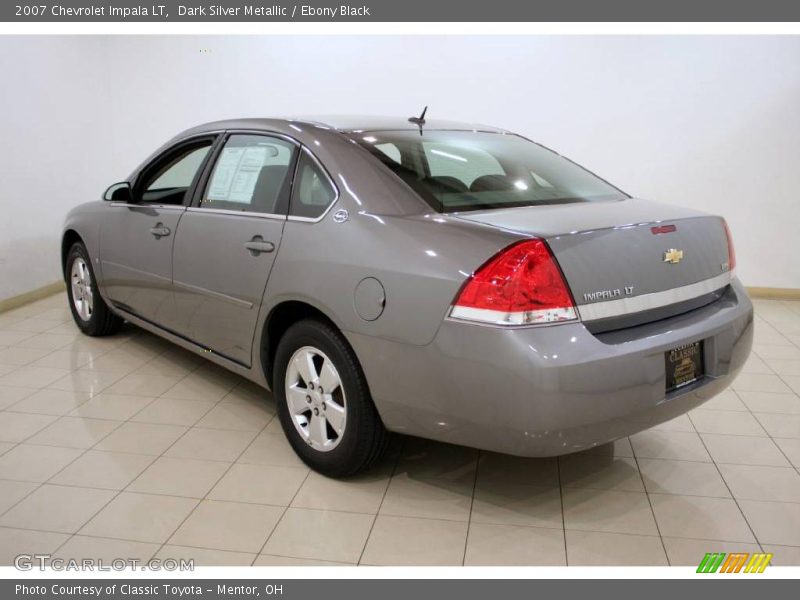 Dark Silver Metallic / Ebony Black 2007 Chevrolet Impala LT