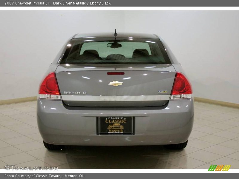Dark Silver Metallic / Ebony Black 2007 Chevrolet Impala LT