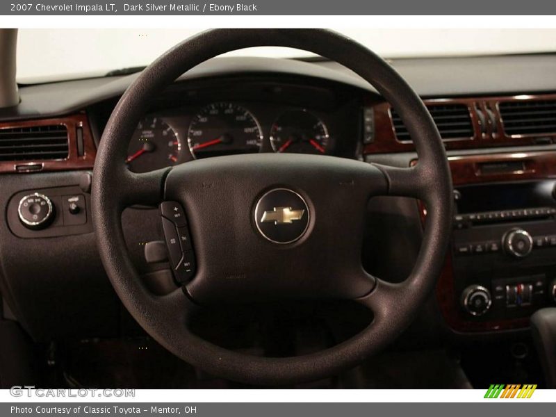 Dark Silver Metallic / Ebony Black 2007 Chevrolet Impala LT