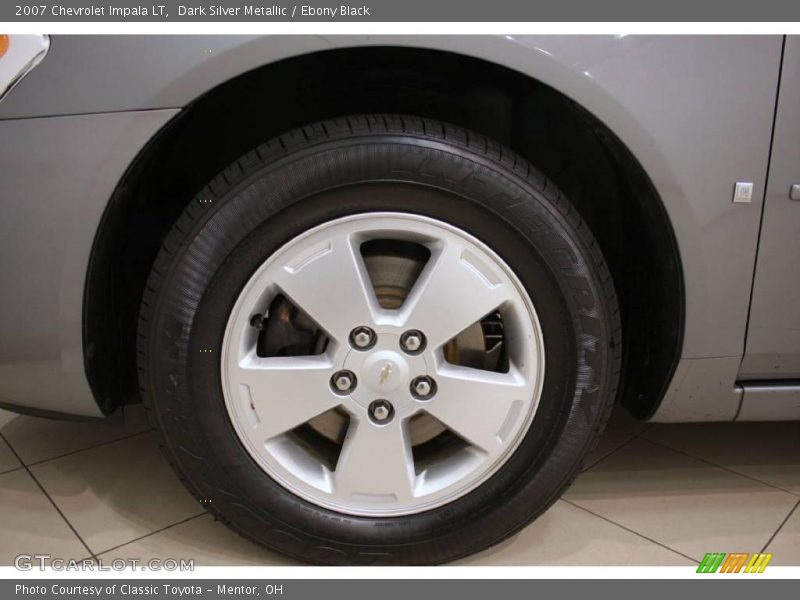 Dark Silver Metallic / Ebony Black 2007 Chevrolet Impala LT