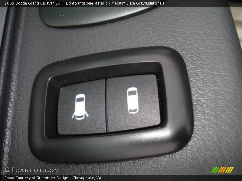 Light Sandstone Metallic / Medium Slate Gray/Light Shale 2009 Dodge Grand Caravan SXT