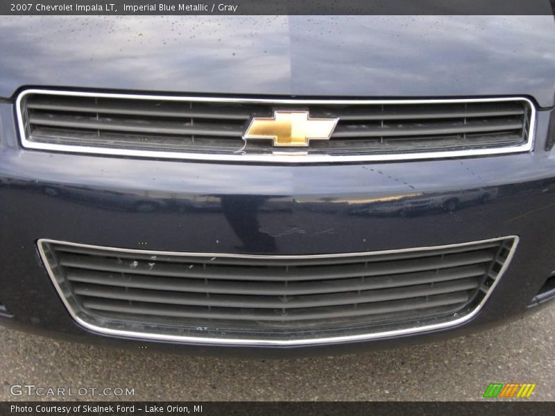 Imperial Blue Metallic / Gray 2007 Chevrolet Impala LT