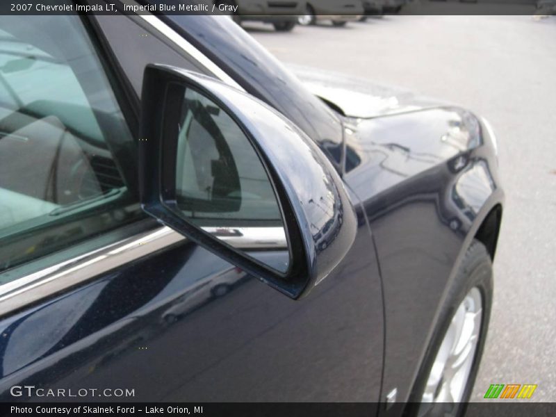 Imperial Blue Metallic / Gray 2007 Chevrolet Impala LT