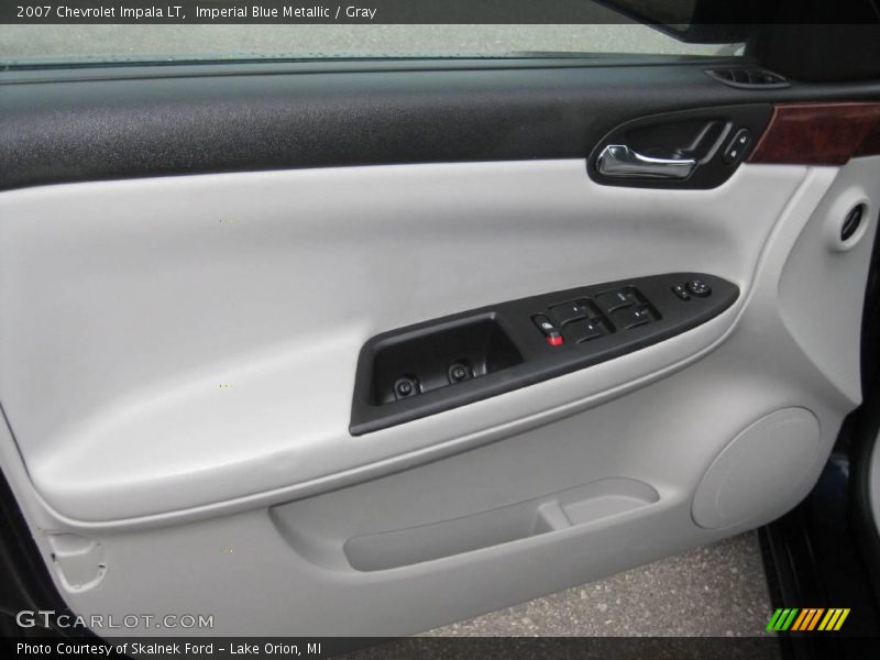 Imperial Blue Metallic / Gray 2007 Chevrolet Impala LT