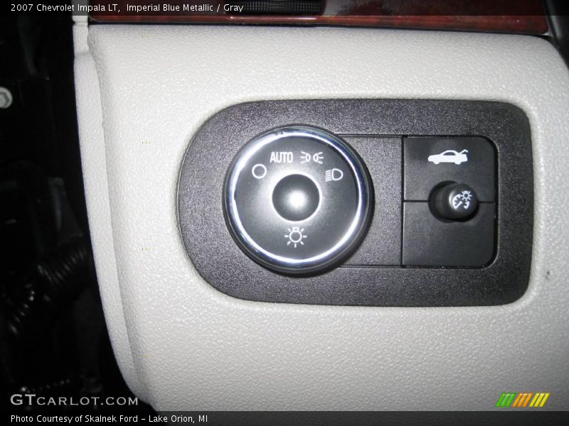 Imperial Blue Metallic / Gray 2007 Chevrolet Impala LT