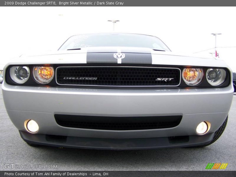 Bright Silver Metallic / Dark Slate Gray 2009 Dodge Challenger SRT8