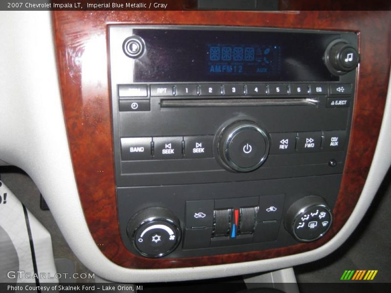 Imperial Blue Metallic / Gray 2007 Chevrolet Impala LT