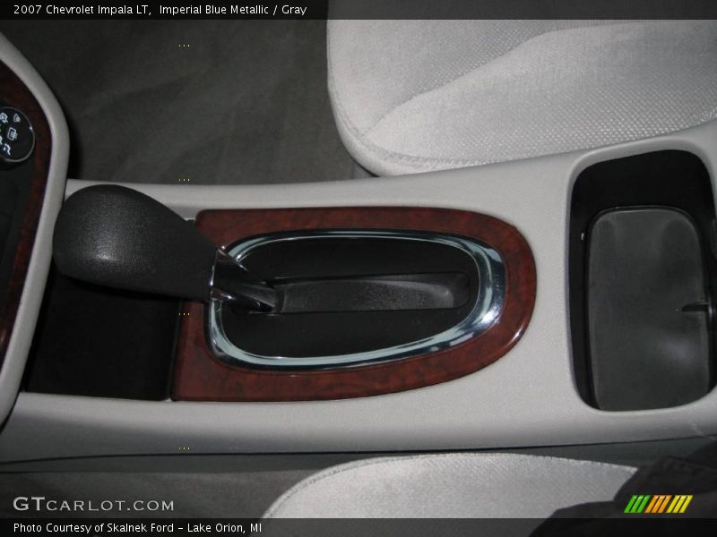 Imperial Blue Metallic / Gray 2007 Chevrolet Impala LT