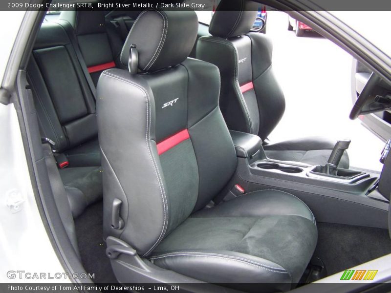 Bright Silver Metallic / Dark Slate Gray 2009 Dodge Challenger SRT8