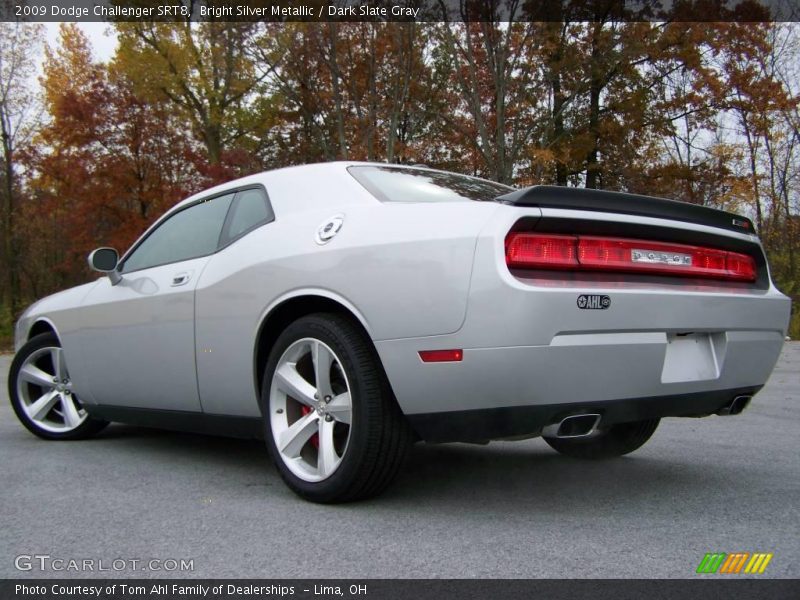 Bright Silver Metallic / Dark Slate Gray 2009 Dodge Challenger SRT8