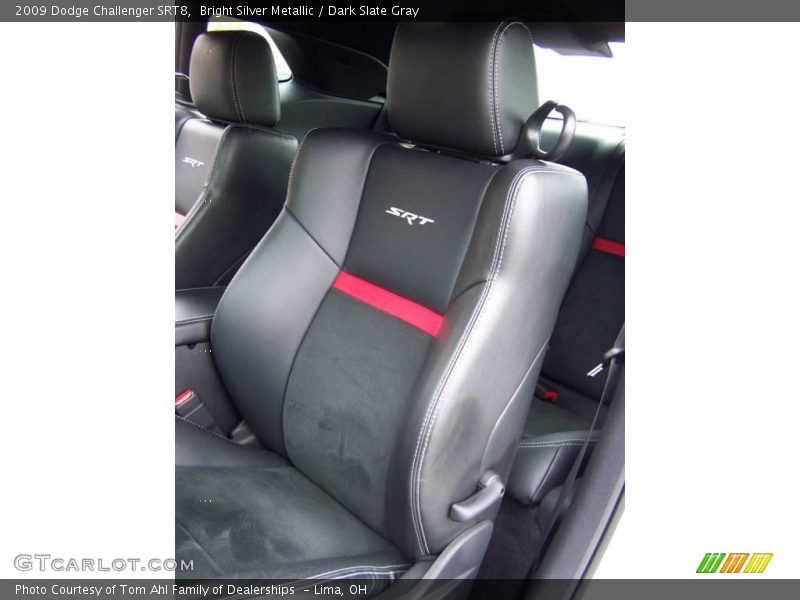 Bright Silver Metallic / Dark Slate Gray 2009 Dodge Challenger SRT8