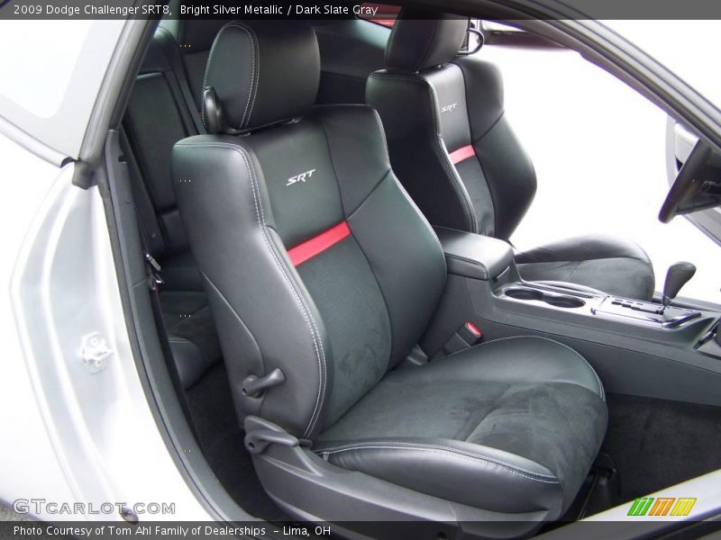 Bright Silver Metallic / Dark Slate Gray 2009 Dodge Challenger SRT8