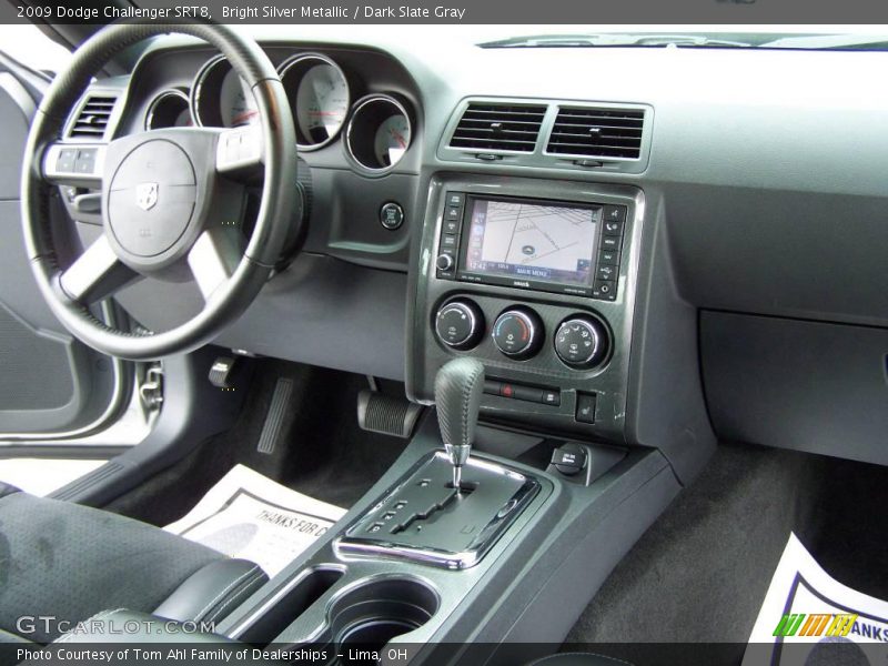 Bright Silver Metallic / Dark Slate Gray 2009 Dodge Challenger SRT8