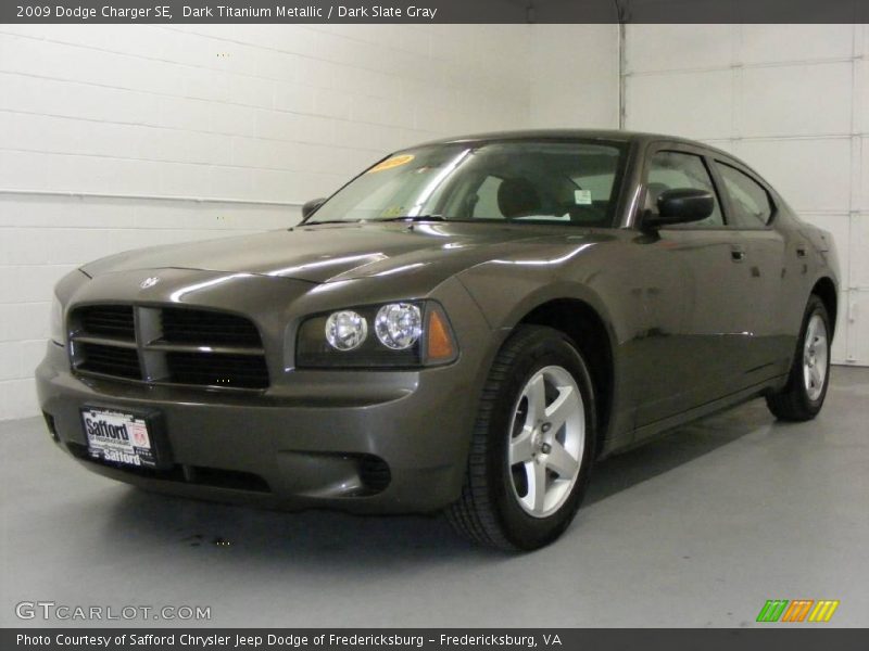 Dark Titanium Metallic / Dark Slate Gray 2009 Dodge Charger SE