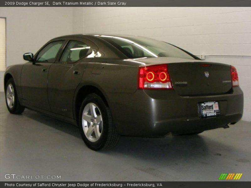 Dark Titanium Metallic / Dark Slate Gray 2009 Dodge Charger SE