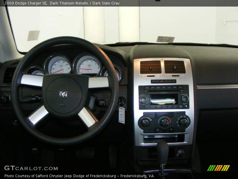 Dark Titanium Metallic / Dark Slate Gray 2009 Dodge Charger SE