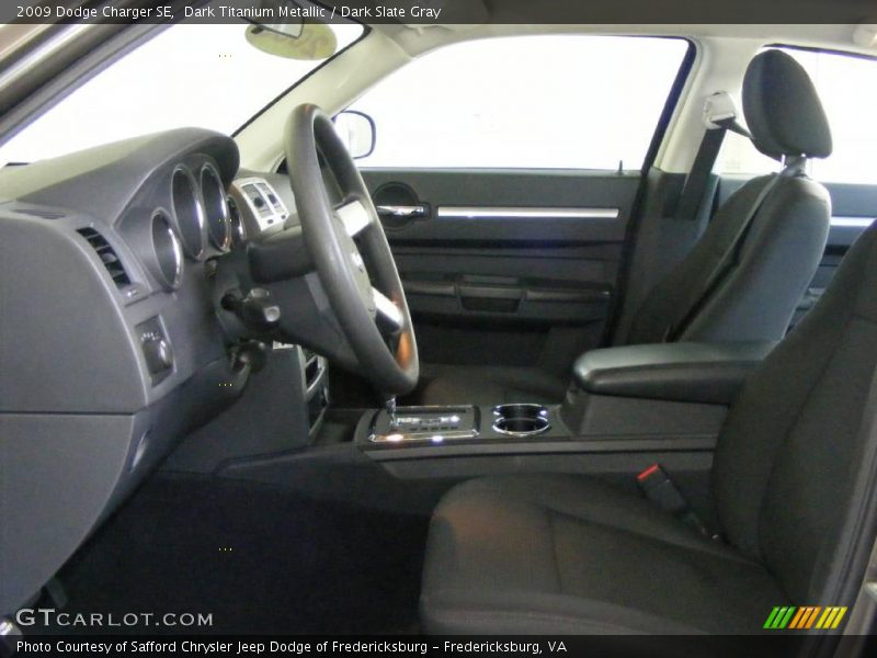 Dark Titanium Metallic / Dark Slate Gray 2009 Dodge Charger SE